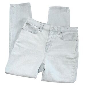 Madewell Perfect Vintage Jean 29 High Rise Light Wash Cigarette Slim Straight